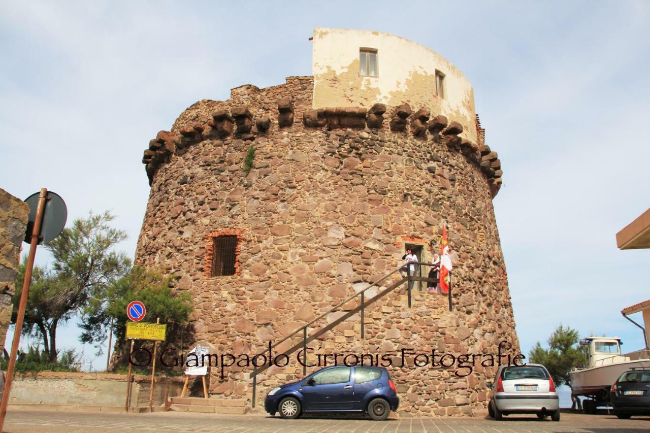 Villa Manzoni Portoscuso Esterno foto