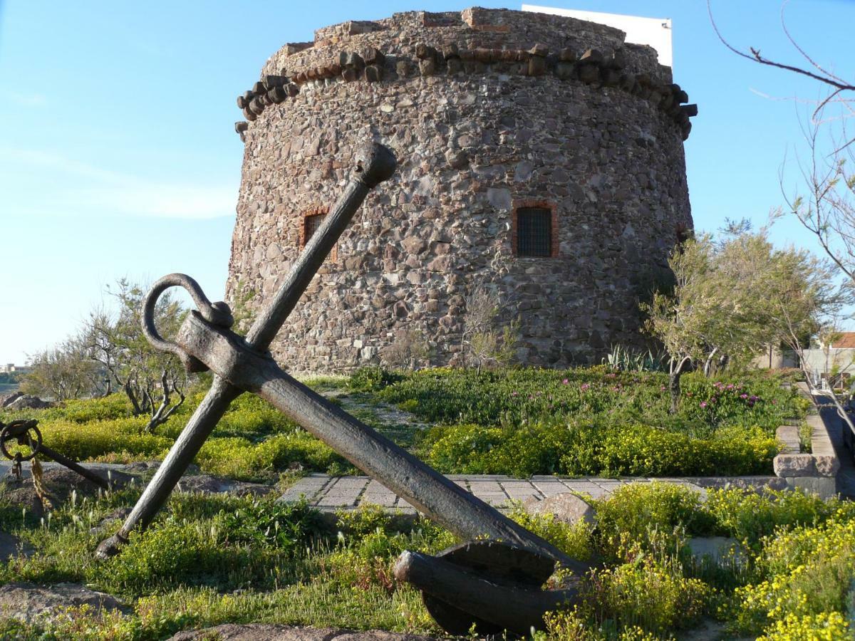 Villa Manzoni Portoscuso Esterno foto
